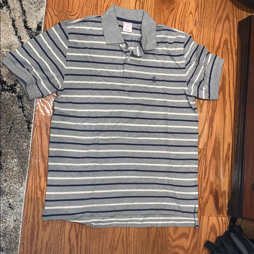 men’s brooks brothers polo top
